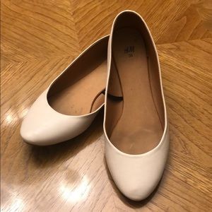 H&M Nude Ballet Flats